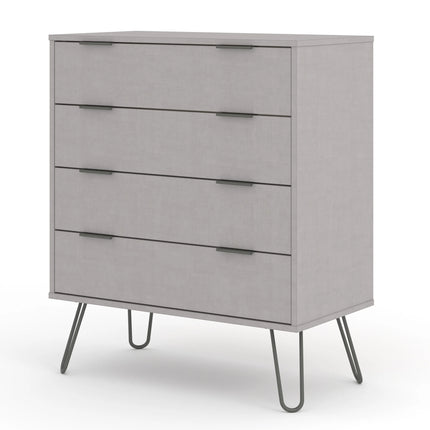 Augusta - Chest of Drawers - 4 Drawer & Hairpin Legs