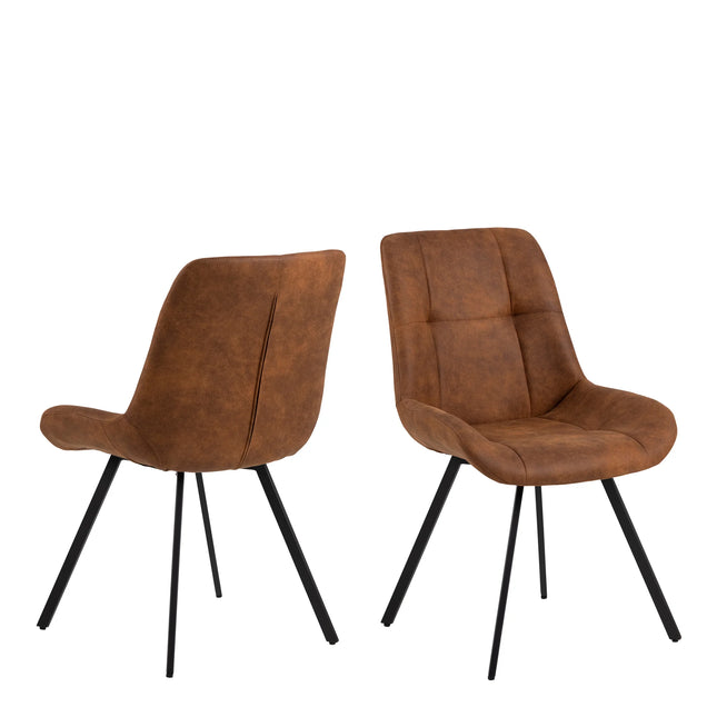 Waylor Dining Chair Modern Upholstered Set of 2