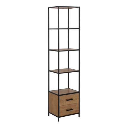 Seaford - Bookcase with 2 Drawers and 3 Shelves