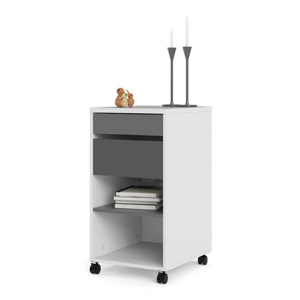 Function Plus - Mobile file cabinet 2 drawers + 1 shelf