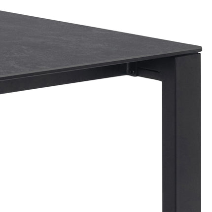 Brentford - Matt Black Ceramic Dining Table