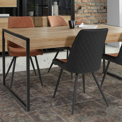 High Rock - Dining Table In Riviera Oak
