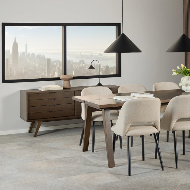 A-Line - Sideboard with 4 Drawers and Sliding Door