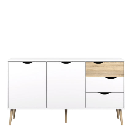 Oslo - Sideboard - Large - 3 Drawers 2 Doors