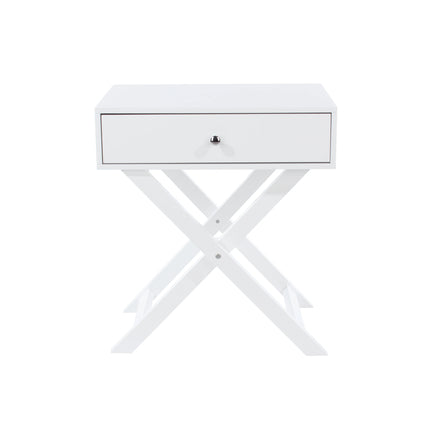 Options - Bedside Cabinet - 1 Drawer & X-Shaped Legs