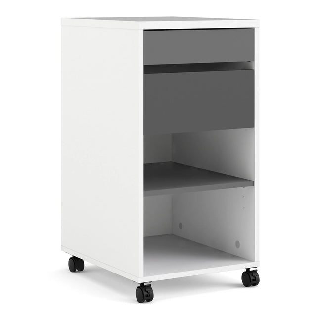 Function Plus - Mobile file cabinet 2 drawers + 1 shelf