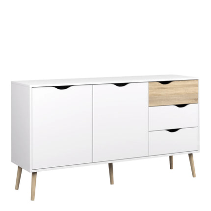 Oslo - Sideboard - Large - 3 Drawers 2 Doors