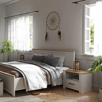 Bohol 1 Drawer Wall Mounted Bedside – Provensal Design, Choice Of Finishes