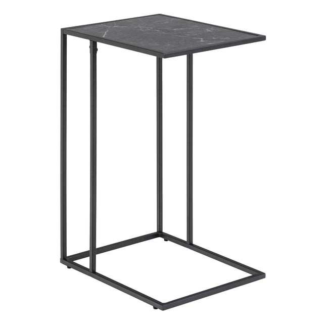 Infinity - Side Table in Matt Black