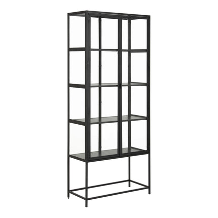 Seaford - Tall Metal 2 Door Display Cabinet