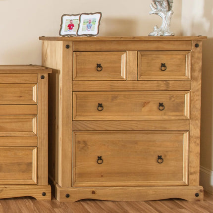 Corona - Chest of Drawers - 4 Drawer Traditional
