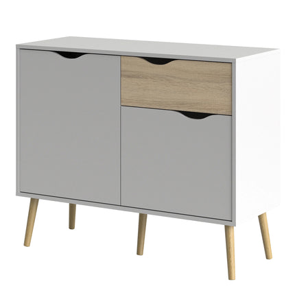 Oslo - Sideboard - Small - 1 Drawer 2 Doors