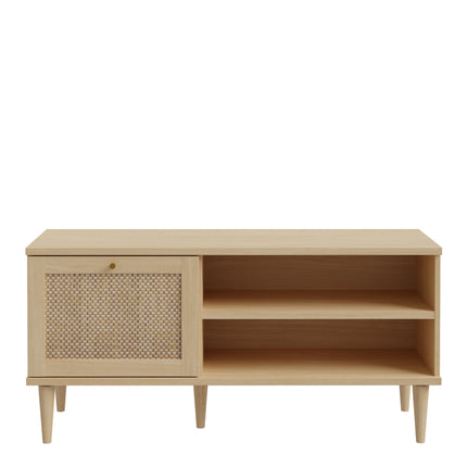 Calasetta - 1 Door 2 Shelf TV Unit in Rattan