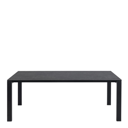 Brentford - Matt Black Ceramic Dining Table
