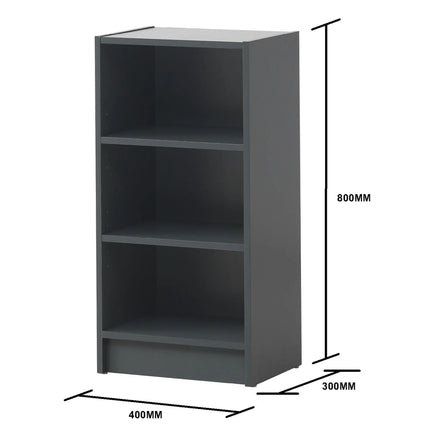 Essentials - Small Narrow Bookcase - 6 Colours