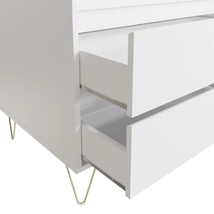 Monaco - 2 Door 2 Drawer Wardrobe