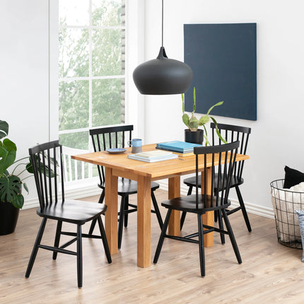 Riano Dining Chairs Set Of 2 – Lacquered Birch, Choice Of Finishes
