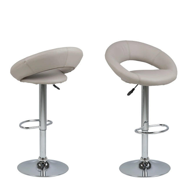 Plump - Swivel Bar Stool with Open Back