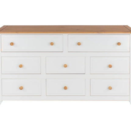 Capri - Chest of Drawers - 8 Drawer Modern Farmhouse