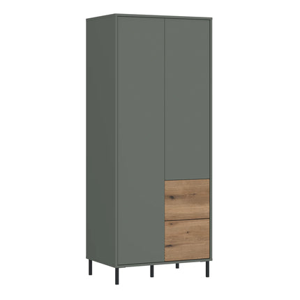 Darwin - Wardrobe 2 Door 2 Drawer