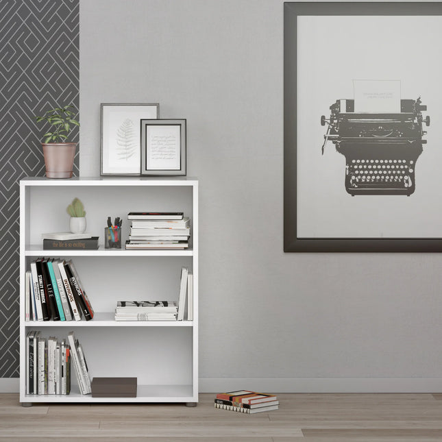 Prima 2-Shelf Bookcase - Choice Of Oak Or White