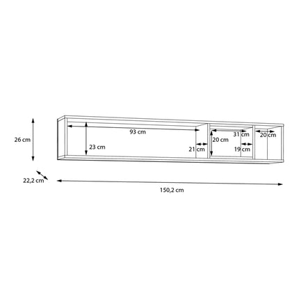 High Rock - Wall Shelf