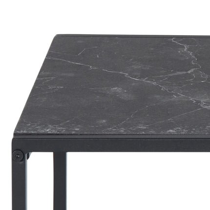 Infinity - Nest of Tables in Black Matt Set of 2