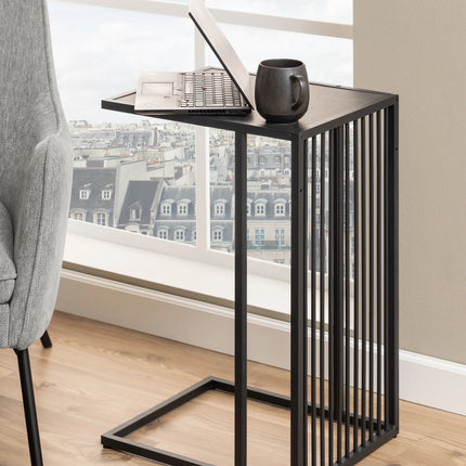 Strington - Tall Side Table in Black