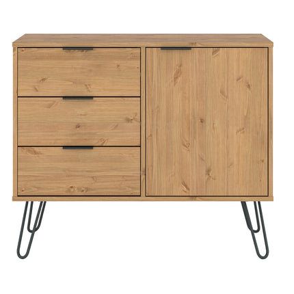 Augusta - Sideboard - 1 Door 3 Drawer & Hairpin Legs