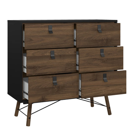 Ry - Double Chest of Drawers 6 Drawers