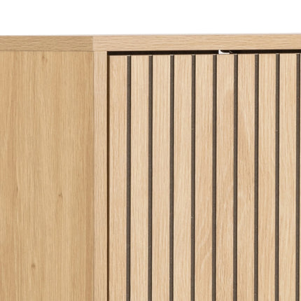 Albany Shoe Storage 3 Door Oak Effect Flip Down 72cm