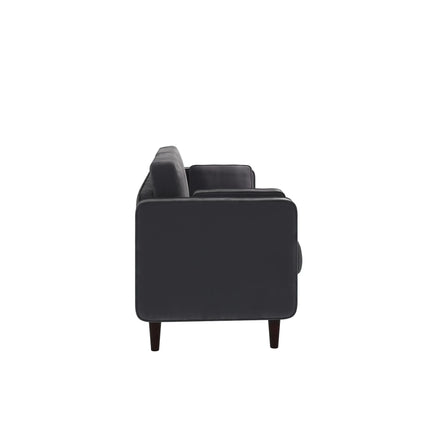 Snowdonia Living - 3 Seater Cushion Back Sofa Dark