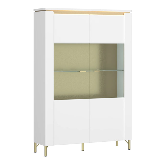 Lazio - Vitrin 2 Door Cabinet