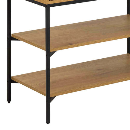 Jaipur - Cabinet with 2 Doors in Black