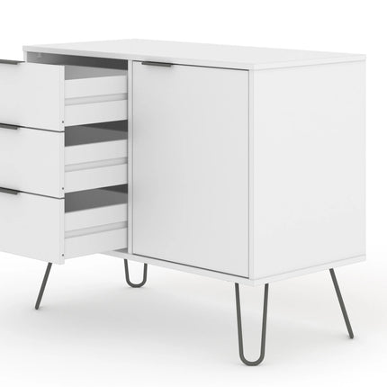 Augusta - Sideboard - 1 Door 3 Drawer & Hairpin Legs