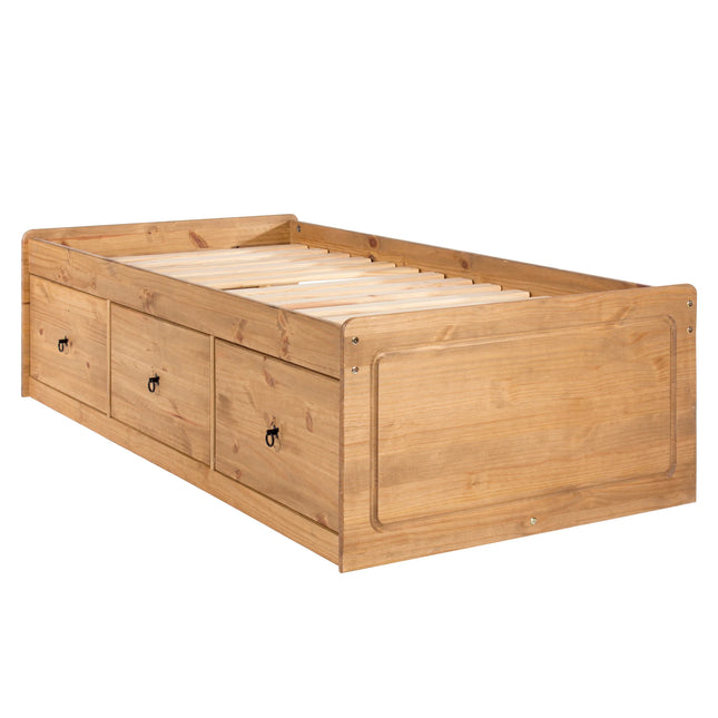 Corona - Single Bed - 3 Drawer with Underbed Storage