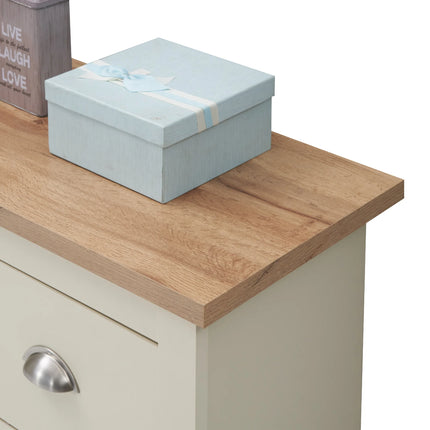 Lisbon - 2-Piece Set - 4 Drawer Chest & 2-Drawer Bedside Table