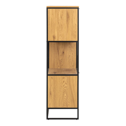 Swindon - Bookcase with 2 Doors, 3 Drawers and 1 Shelf