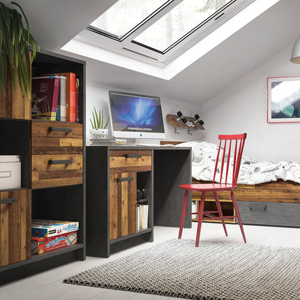 Brooklyn - Desk with 1 Door and 1 Drawer