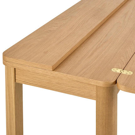 Southampton Extendable Rectangular Dining Table in Matt Oak 90 x 120 cm
