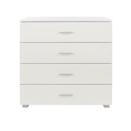 Lido - Chest of Drawers - 4 Drawer White Modern