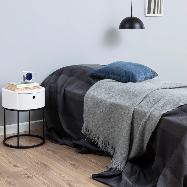 Polo - Round Bedside Table