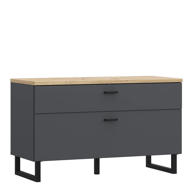 Klara - TV Unit with 1 Drawer 1 Flip Door