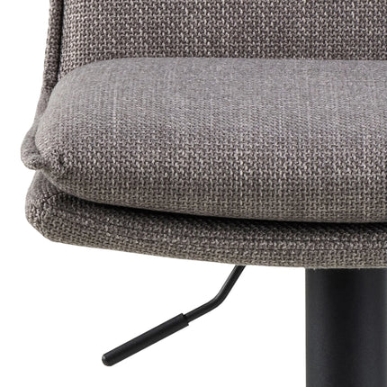 Flynn Swivel Bar Stool Height Adjustable Upholstered Modern