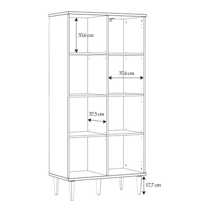 Calasetta - Display Cabinet in Rattan