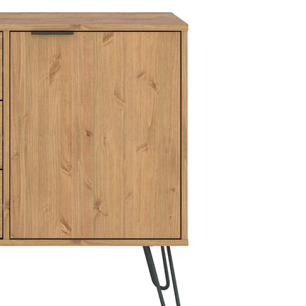 Augusta - Sideboard - 1 Door 3 Drawer & Hairpin Legs