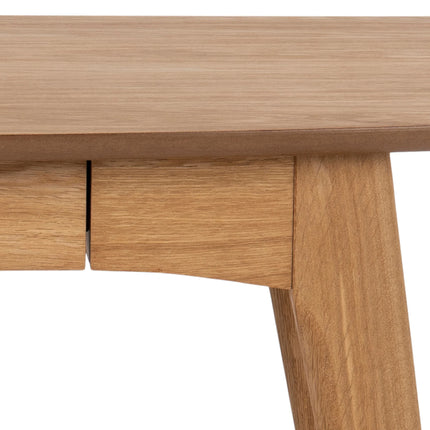 Woodstock Office Desk in Oak Oiled Veneer with Drawer