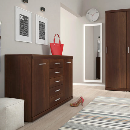Imperial - 2 Door 5 Drawer Sideboard