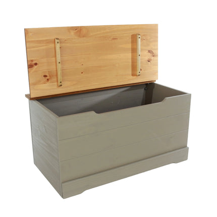 Corona - Storage Trunk - Solid Pine Lift Lid
