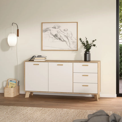 Ikast - Sideboard 2 Doors + 3 Drawers